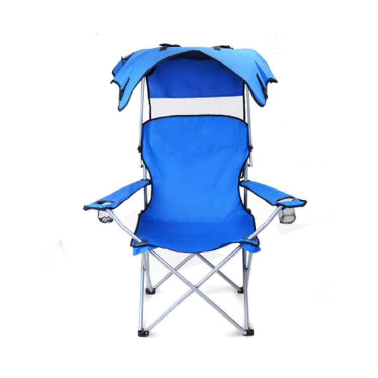 Folding Beach Chair With Sunshade