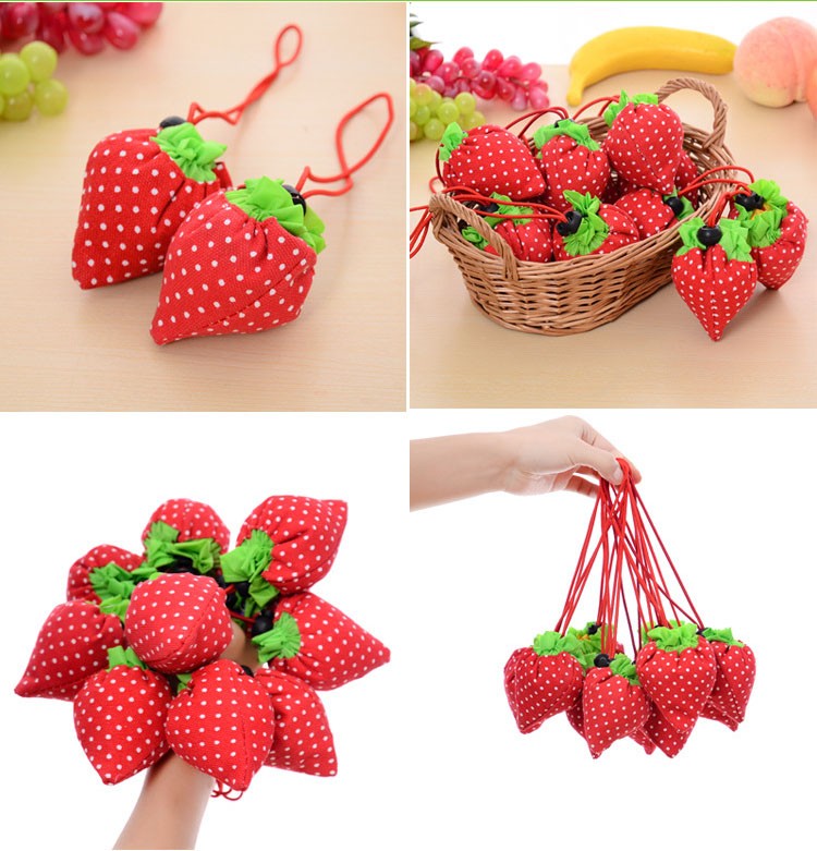 Strawberry Shopping Bag
