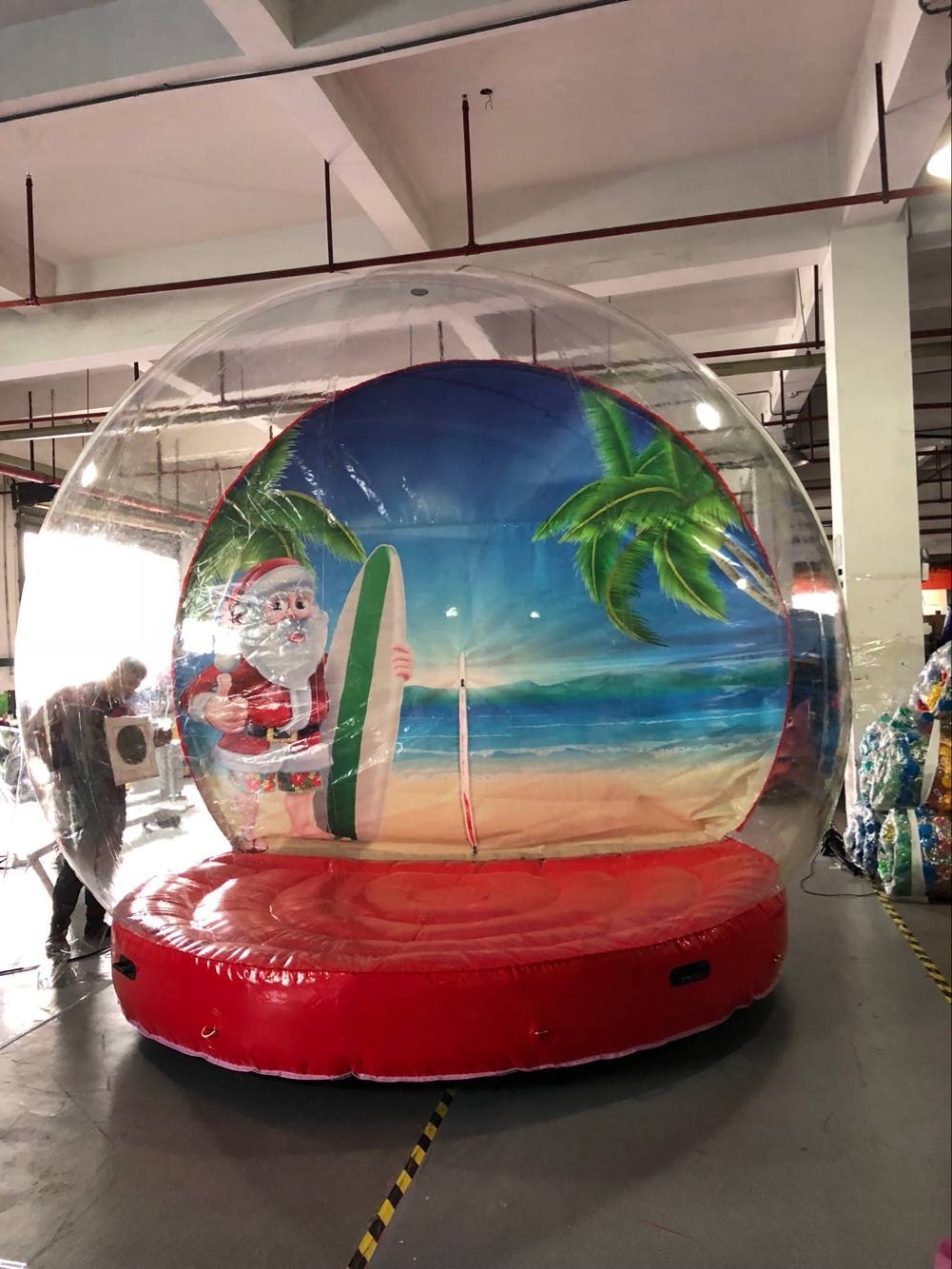 Inflatable Snow Globe