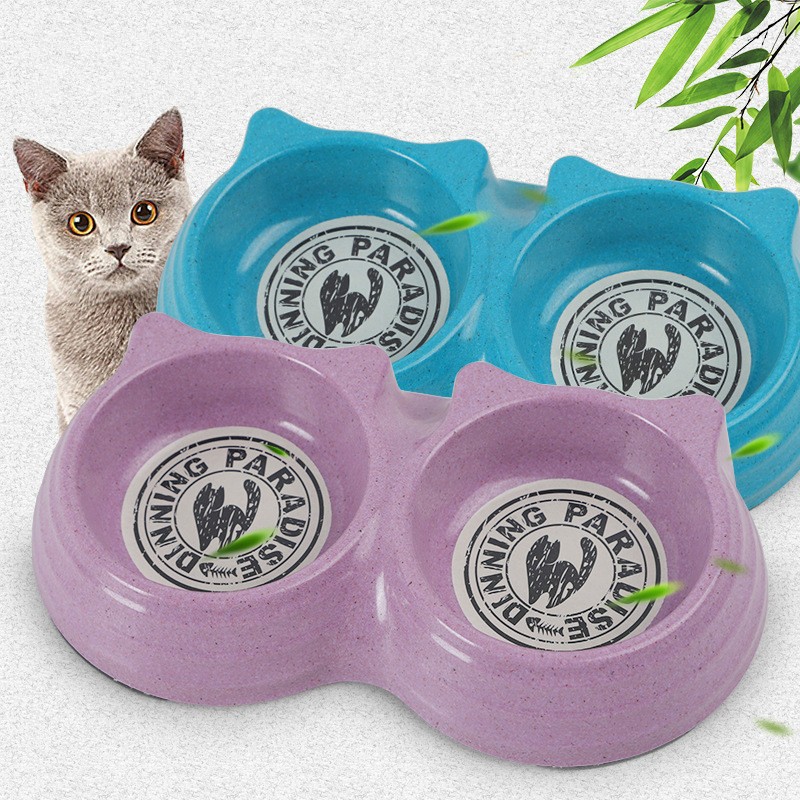 Cat Shape Pet Bowl 