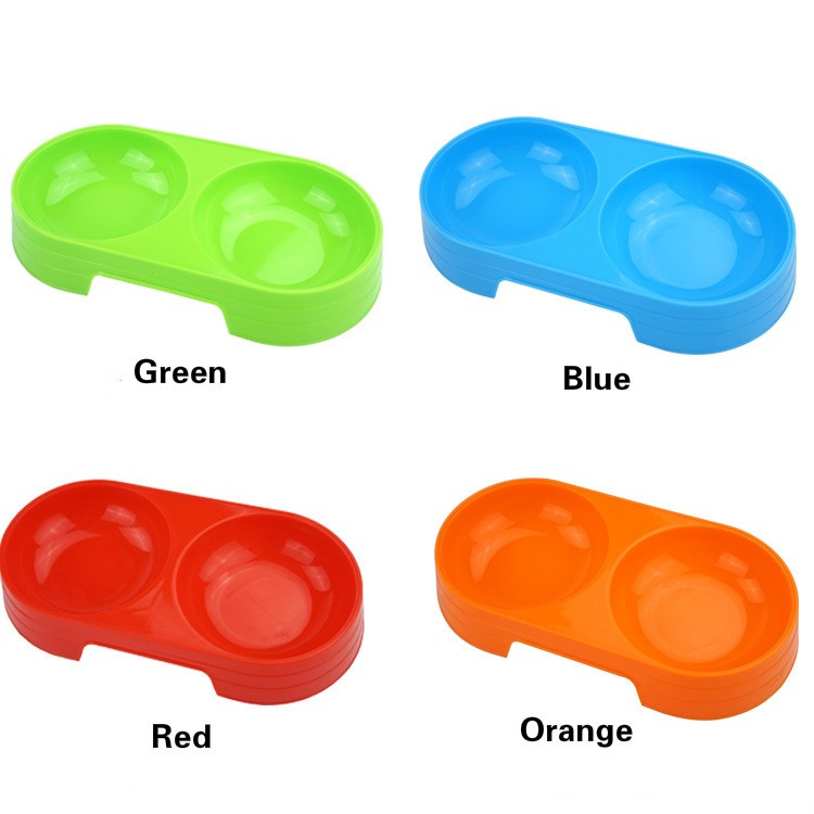 Plastic Double Bowl