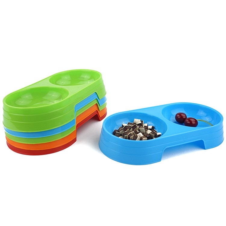 Plastic Double Bowl